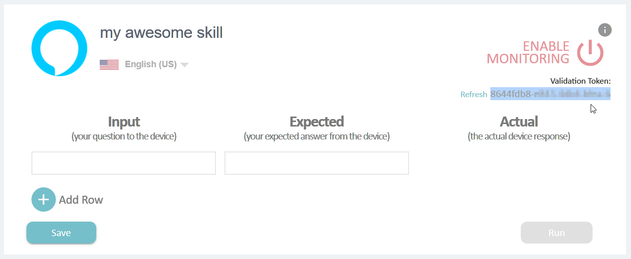 Skill source with token retrieved